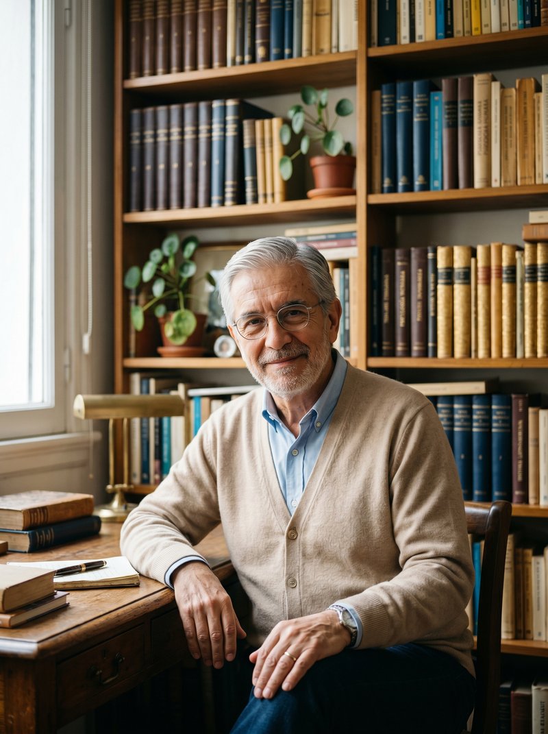 Dr. Alfonso Vidal — psicólogo clínico, 68 años, especializado en desarrollo infantil temprano
